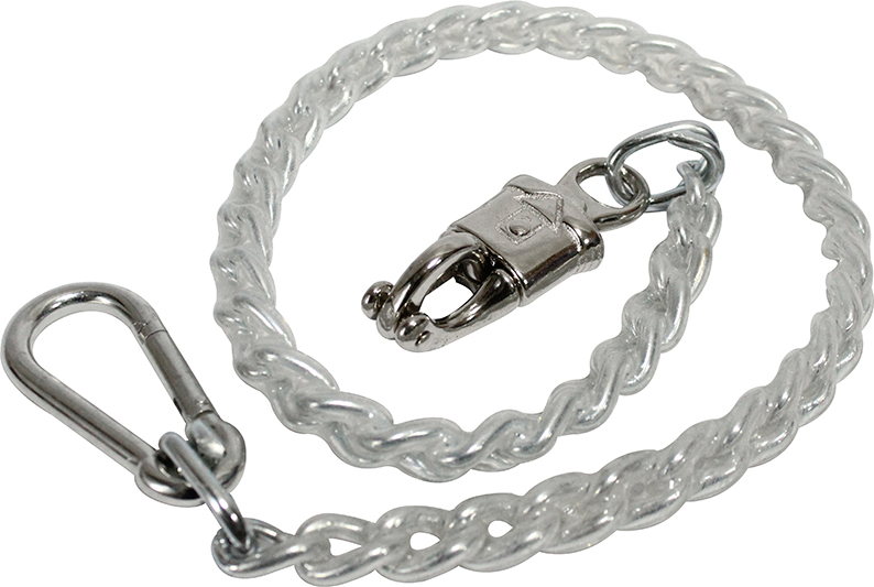 帶有 1001M 彈簧鉤和 0412 彈簧鉤的鏈條